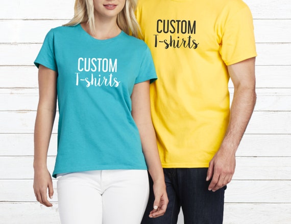 T-shirt printing  Customised T-shirts for men & women with photo