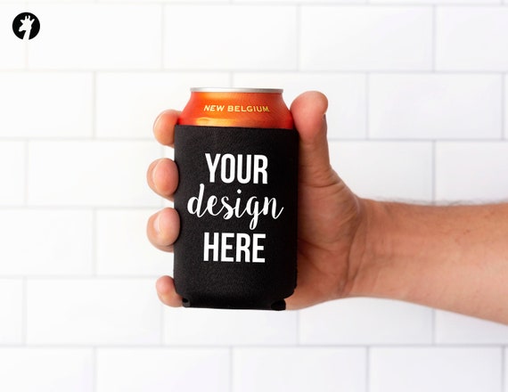 Can Coolers Personalized Beer Holder With Your Own Design Wedding Favors  Beer Sleeve Custom Printed Beverage Holder 