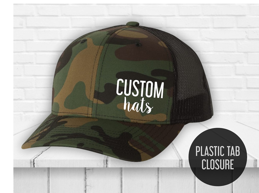 Custom Trucker Hat, Trucker Caps With Logo, Snapback Hats, Camo Caps ...