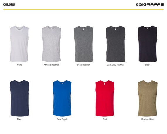 Custom sales sleeveless shirts