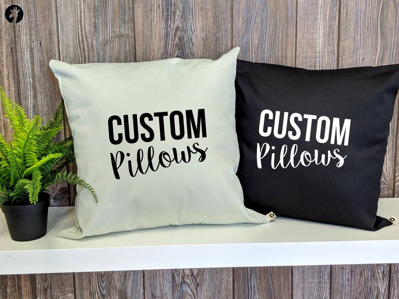 Custom Pillow Cover Pillow Covers Pillow Cases With Etsy