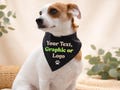 Custom Dog Bandanas - Create Your Own Pet Accessories with Personalized Text and Graphics