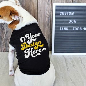 Designer Dog Shirt Pet Clothing Custom Dog Shirt for Small to