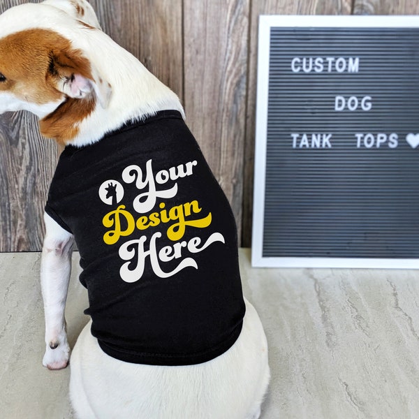 Custom Dog Shirt Etsy