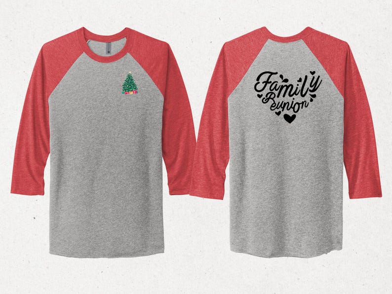 Custom 3/4 Sleeve Shirt, Raglan Personalized Triblend Baseball Tee image 8