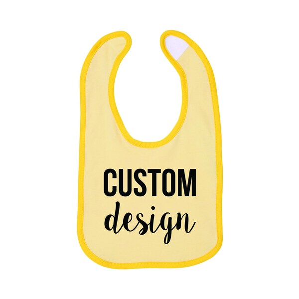 Custom Baby Bib Etsy