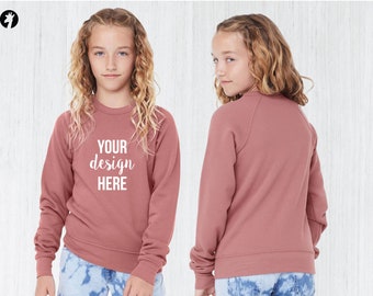 Kids Sweatshirt with Personalized Text, Graphic, Logo or Photo - Custom Designs