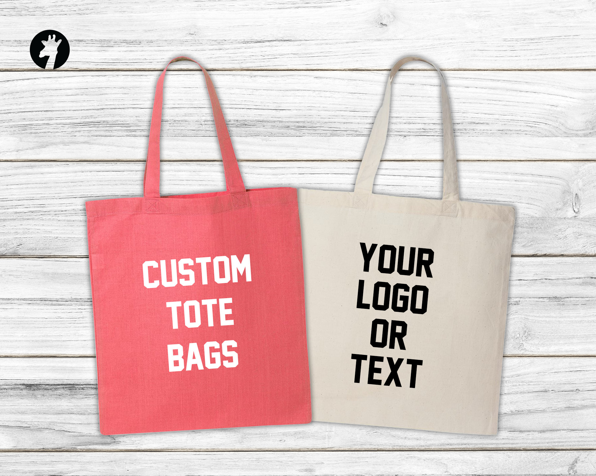 Custom Tote Bag Logo Tote Bag Personalized Tote Bag Cotton | Etsy