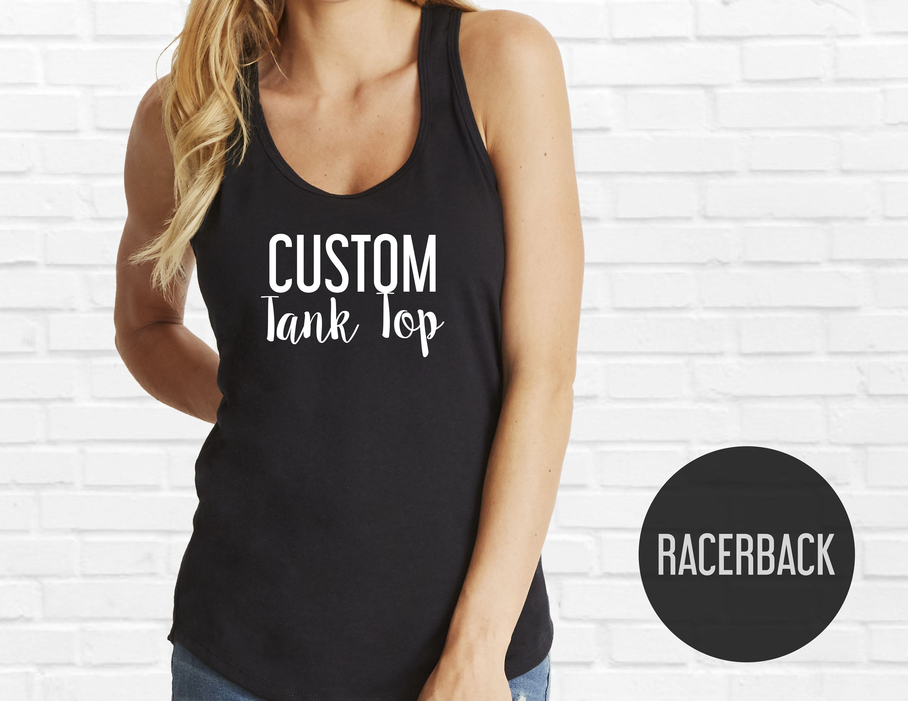 Custom Yoga Tank Tops