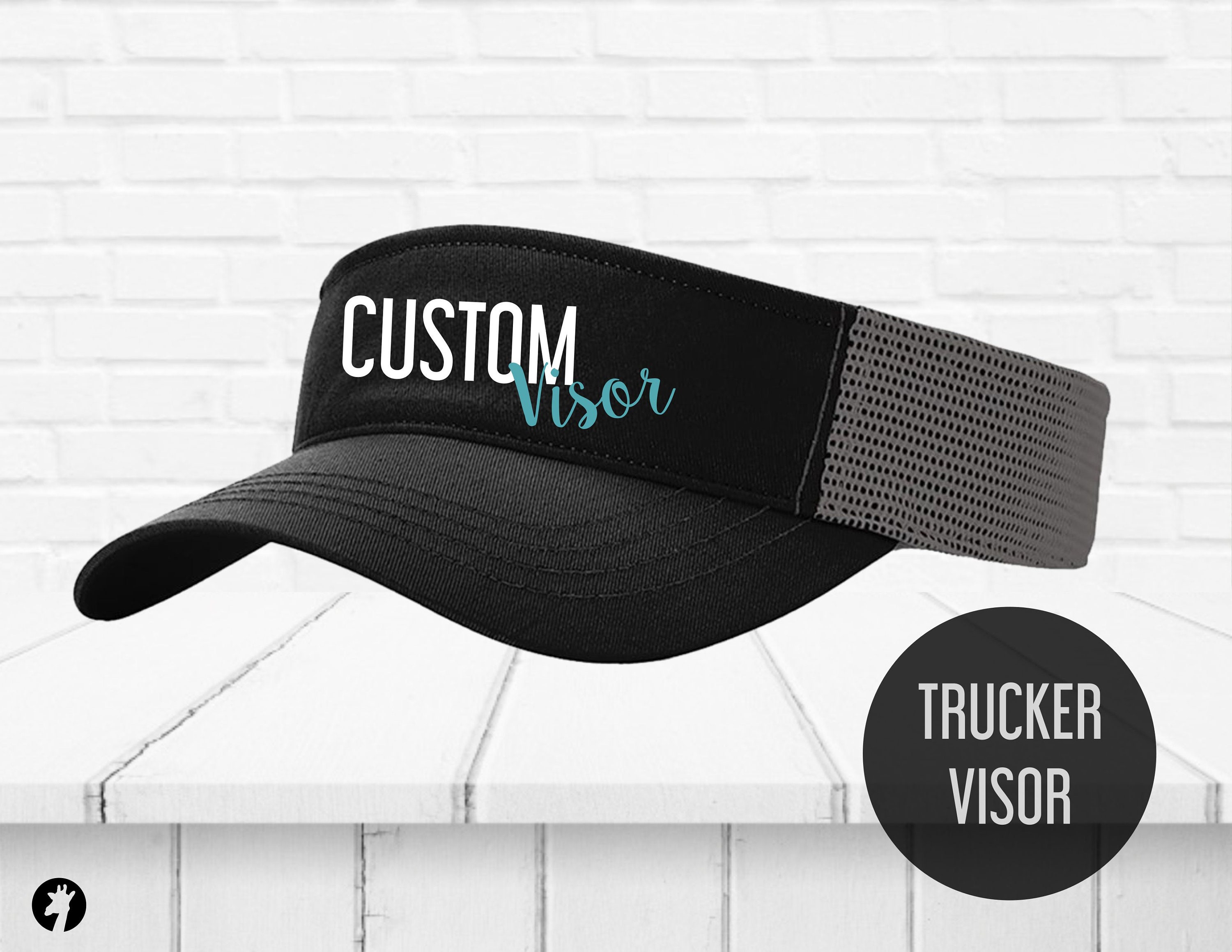 Custom Visor / Trucker Visors / NEW Trucker Visor / Visors Etsy