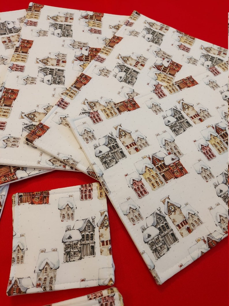 Christmas Table Mats and Coasters Christmas Place Settings Etsy