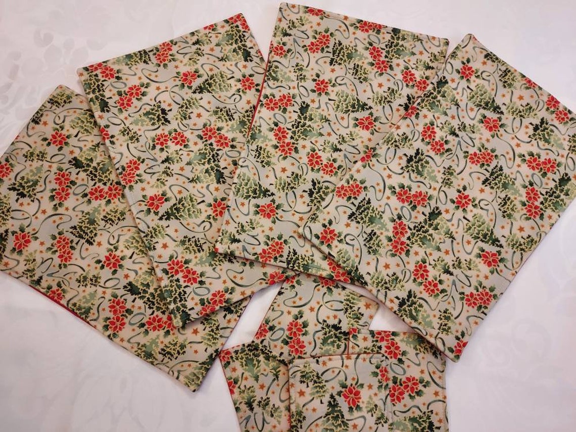 Christmas Table Mats and Coasters Christmas Place Settings Etsy UK