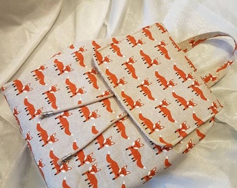 Mochila con Zorros. Mochila de Moda para Mujer. Mochila para Niñas. Mochila con Zorros. Regalo para Niñas. Regalo con Zorros
