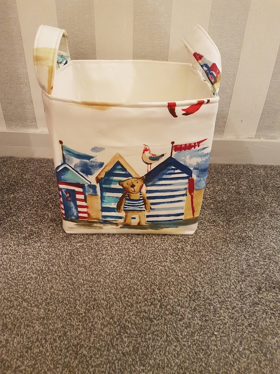 childrens fabric storage baskets