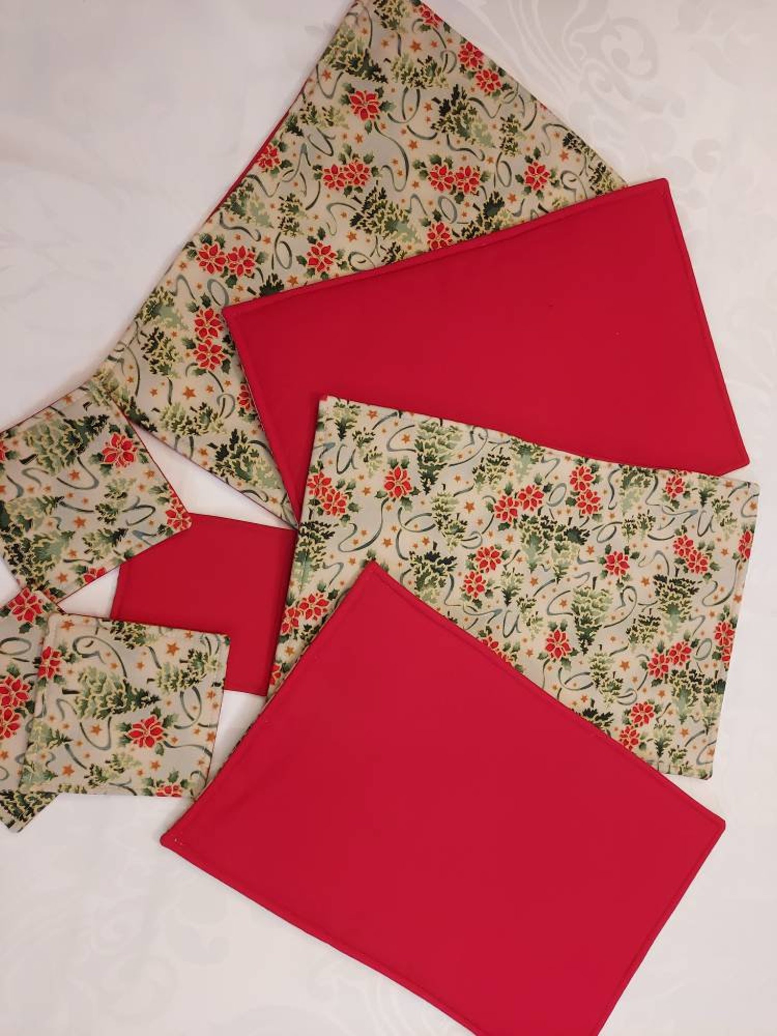 Christmas Table Mats and Coasters Christmas Place Settings Etsy UK