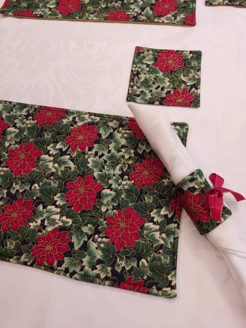 Christmas Table Mats and Coasters Christmas Place Settings Etsy UK