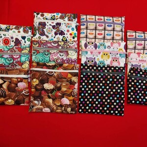 Food Safe Eco Friendly Reusable Sandwich/Snack Bags