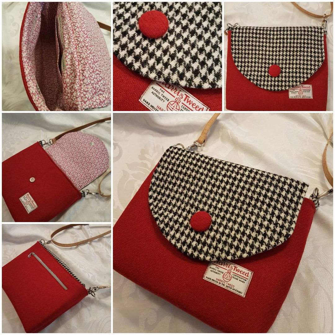 Harris Tweed Handbag/cross Body Bag/shoulder Bag. Harris Tweed Gift