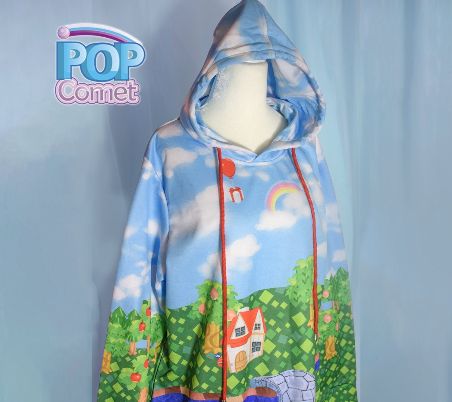 Animal Crossing Inspired Hoodie Animal Crossing Hoodie New Etsy
