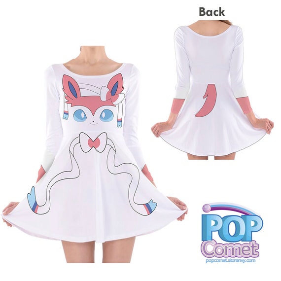 Eeveelution Dress Pokemon Inspired Eevee Dress Vaporeon Dress Sylveon Dress Umbreon Dress Flareon Espeon Dress Jolteon Eeveelutions Dress