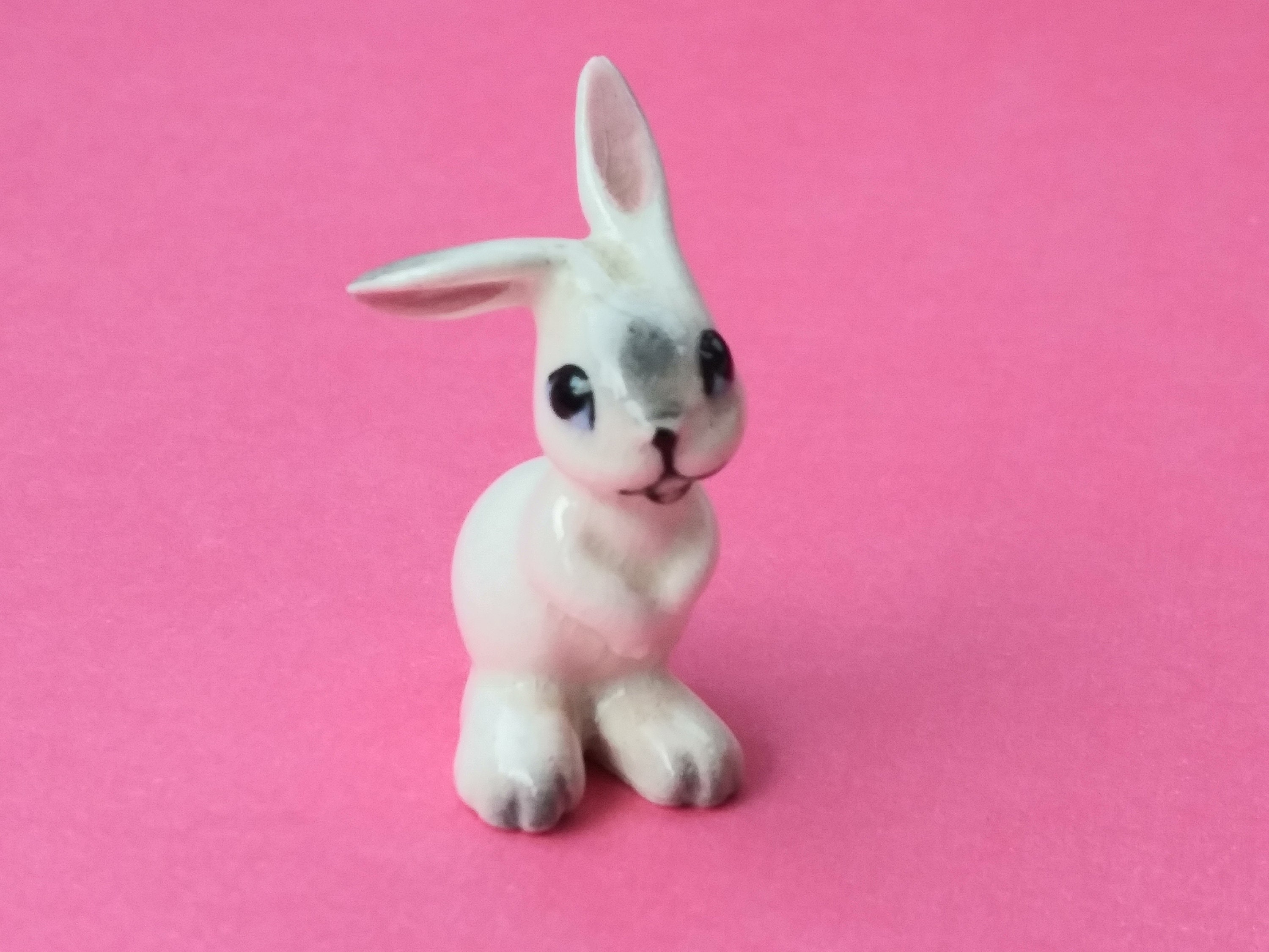 Vintage Hagen Renaker Cottontail Rabbit Bunny Baby Miniature Ceramic - Ruby  Lane