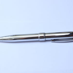 Cross Stratford Ballpoint Pen Full metal chrome body