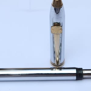 Vintage Cross Townsend Ballpoint Pen Metal chrome body USA