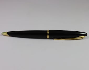 Waterman Carene Ballpoint Pen Black lacquer body France