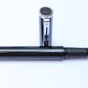 Vintage Sheaffer Pop Fountain pen Black Plastic body Medium STeel Nib