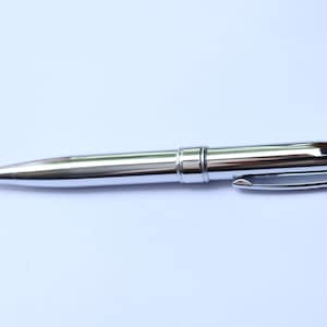 Cross Stratford Ballpoint Pen Full metal chrome body