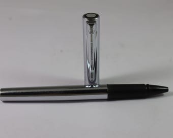 Vintage Waterman Graduate RollerBall Pen Metal chrome body France