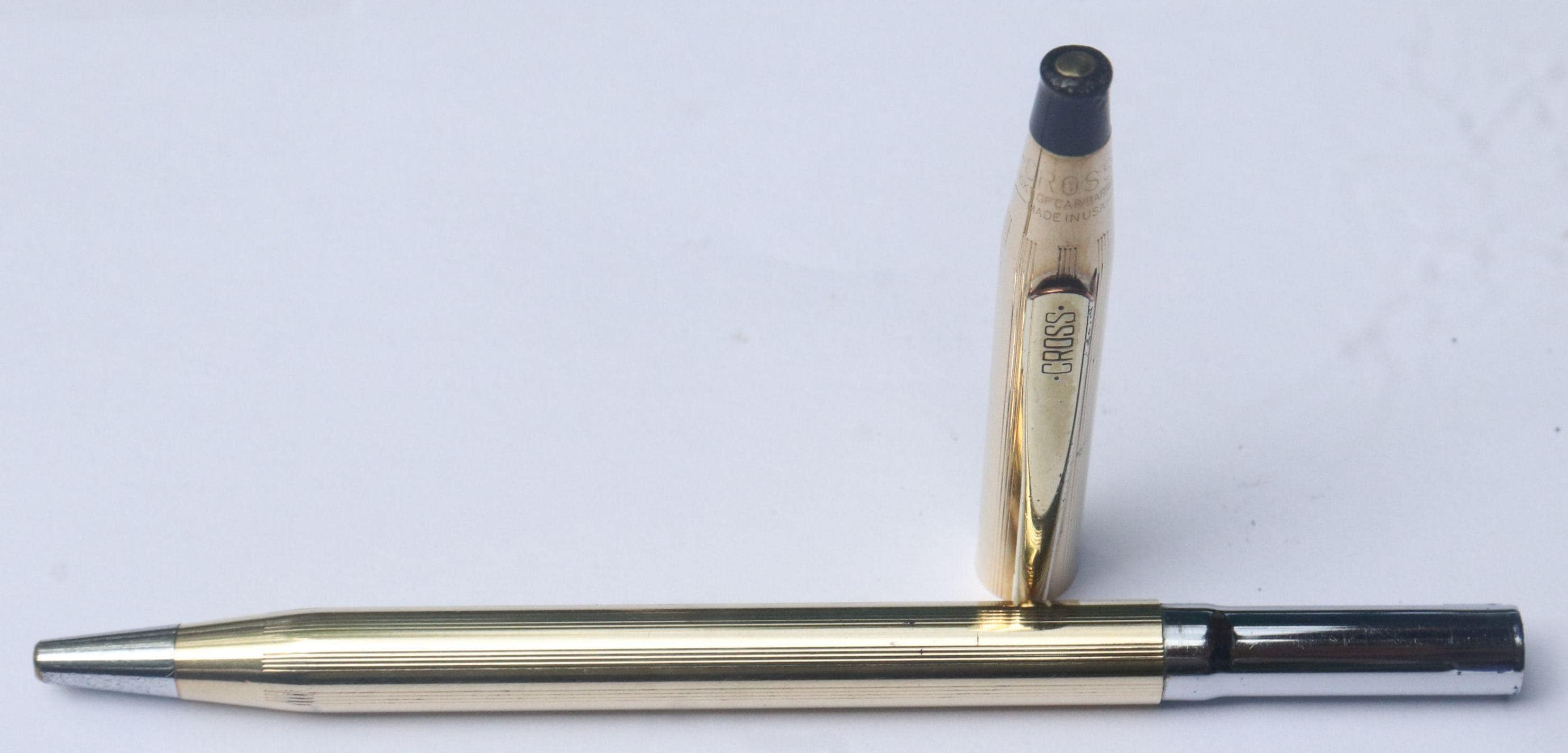 Stylo Cross Ball Pen 4502 - Or Plaqué - Occasion Excellent état - Proche Du Neuf