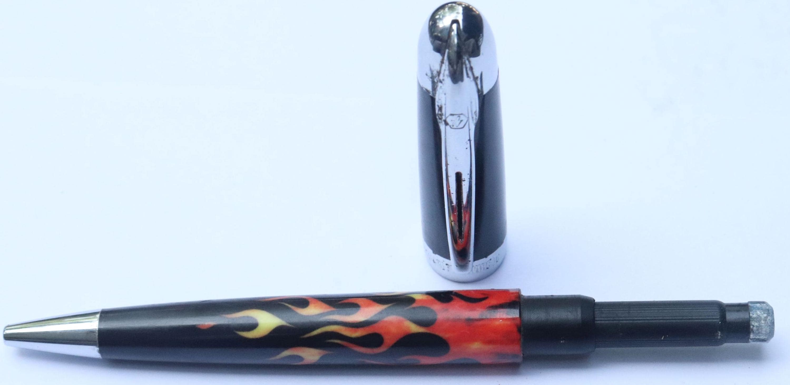 Vintage Motor Harley-davidson Cycle Waterman Ballpoint Pen Plastic