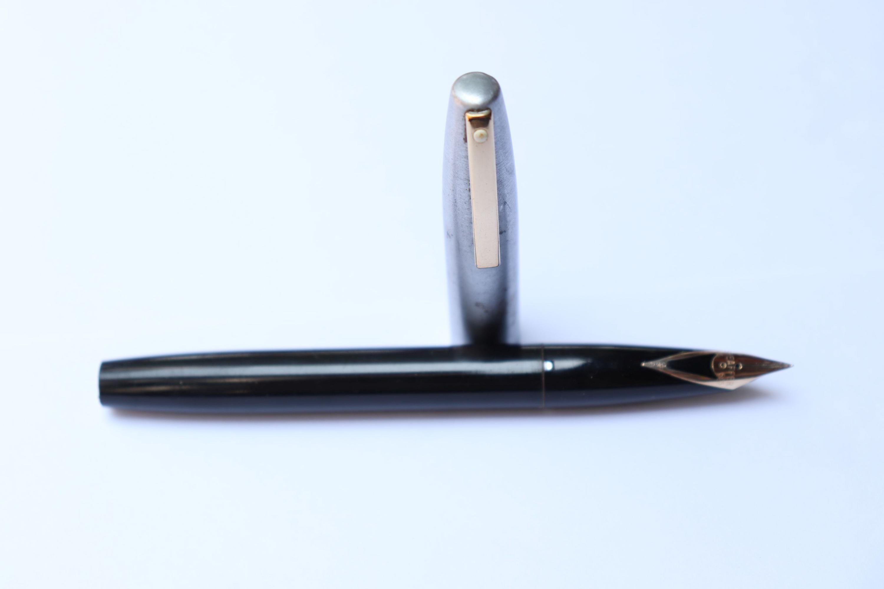 Vintage Sheaffer Imperial Fountain Pen 14k Gold 585 Fine Nib Handy