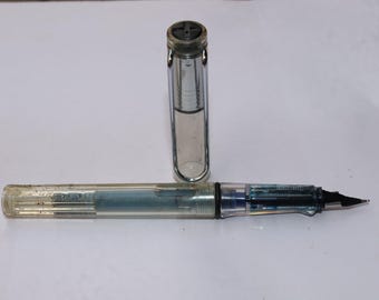 Vintage Lamy Safari Fountain Pen Transparent Plastic body Medium Nib Germany