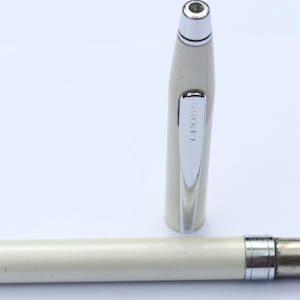 Cross Century Ballpoint Pen Pearl white lacquer body