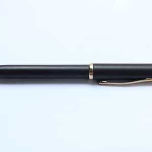 Vintage Cross Century II Ballpoint Pen Golden Trim Matte back body