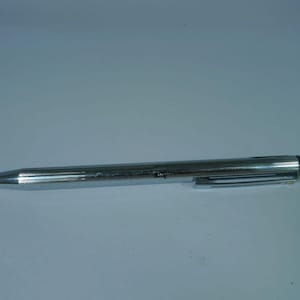 Vintage Sheaffer Targa ballpoint Pen Metal chrome body USA