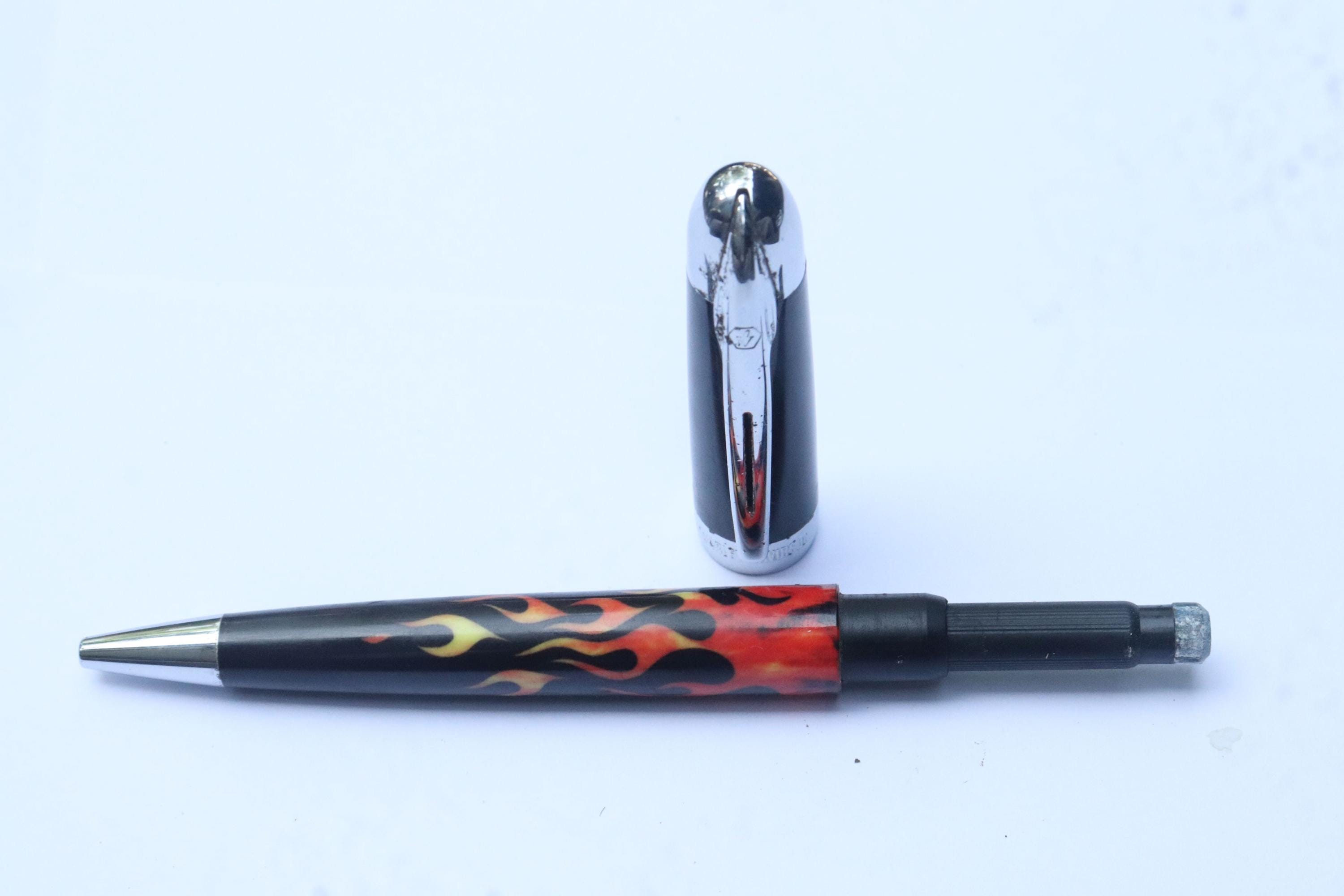 Vintage Motor Harley-davidson Cycle Waterman Ballpoint Pen Plastic