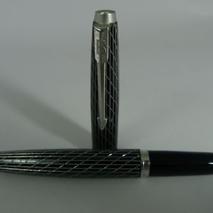 Stylo plume Blackbird Imperial vintage, Carreaux métalliques, Inde