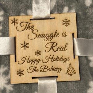 Customizable Digital Blanket Tag: SVG File for Crafters