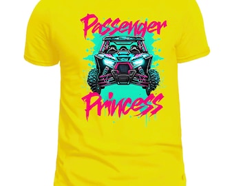 Camiseta todoterreno de la Princesa Pasajera: Camiseta gráfica neón RZR (Descarga digital)