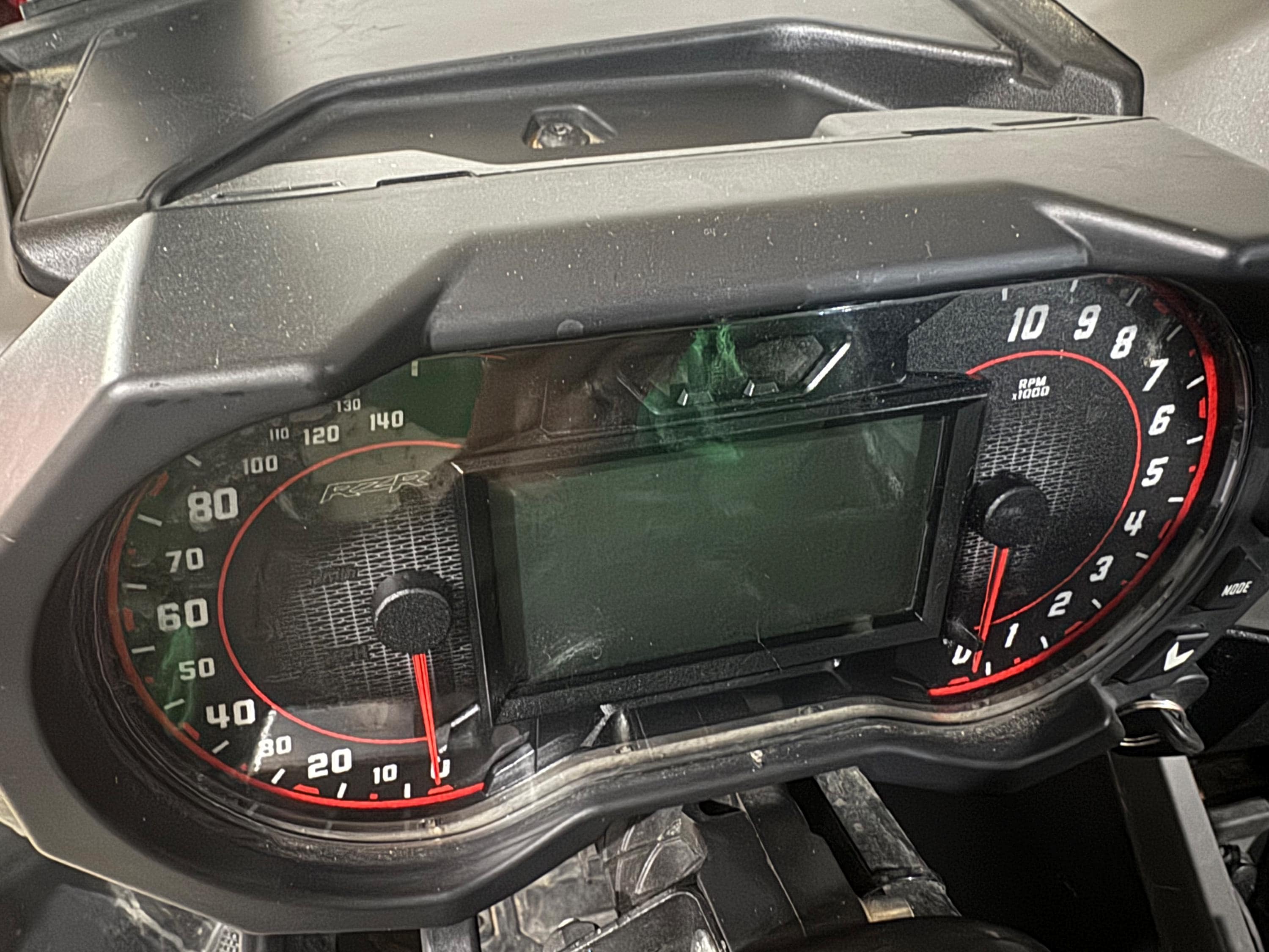 Polaris RZR Gauge Cluster Screen Protector: Anti-Scratch UTV Accessory