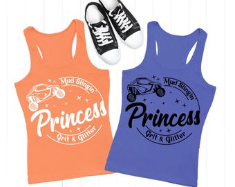 Mud Slingin&#39; Princess SVG: Off-Road Girl Shirt Design (Digital Download