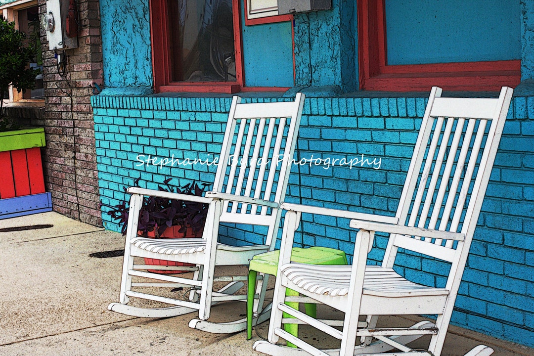 Rocking Chair at Carolina Beach Image for Instant Download - Etsy