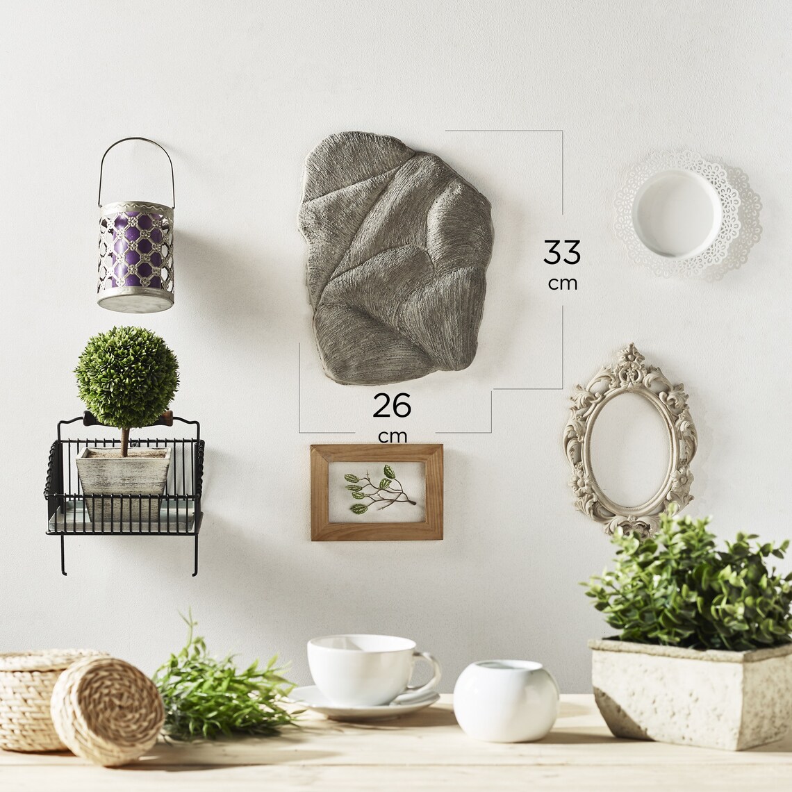 Abstract concrete wall art Handmade inspirational sculpture Etsy