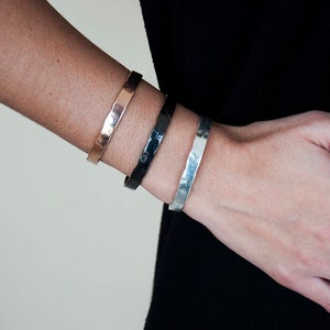 bangle bracelet band bracelet silver every day bracelet metal bracelet metal bangle metallic bracelet silver cuff bracelet cuff bracelet