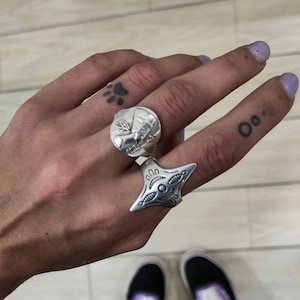 Ethnic jewelry, Rings for Women, Boho rings, Gold Rings, Dainty ring, Autumn jewelry, Celestial jewelry, Best friend gift, Bridesmaid gift