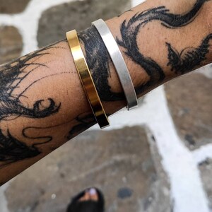 Pulseira de ouro, Pulseira de prata, Pulseira de prata, Presente para melhor amiga, Presente de formatura, Presente para ela, Joias modernas, Pulseira masculina imagem 8
