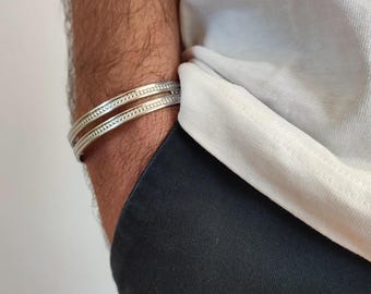 Herren Armband Edelstahl Armbänder Panzerkette - 2 Sierra Leone Herren Armband Edelstahl Armbänder Panzerkette - 2 Sierra Leone